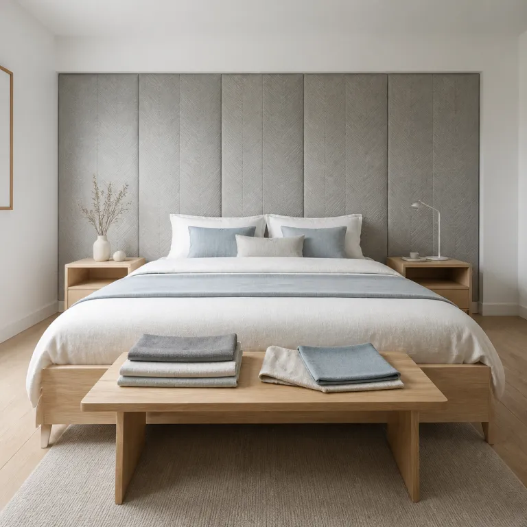 Tête de lit en tissu : sublimer la chambre avec une pièce textile sur mesure
