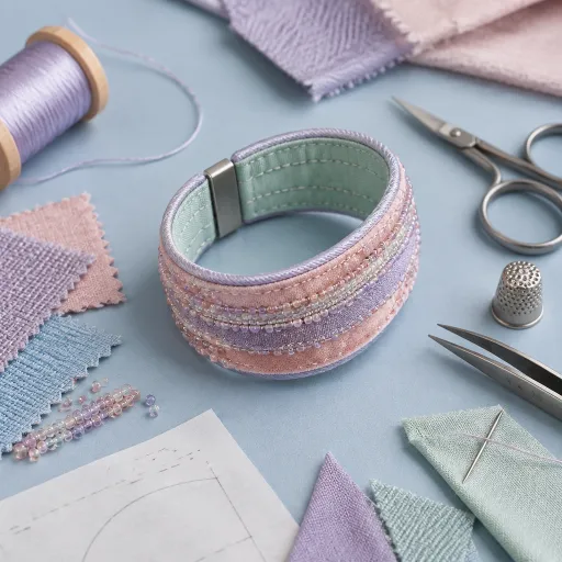 Créer un bracelet en tissu haut de gamme pour sublimer vos projets d’accessoires