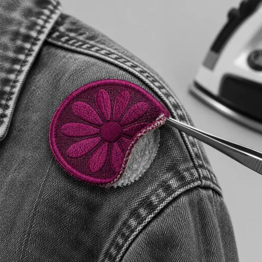 Appliqué thermocollant et écusson brodé : personnaliser sans machine à broder