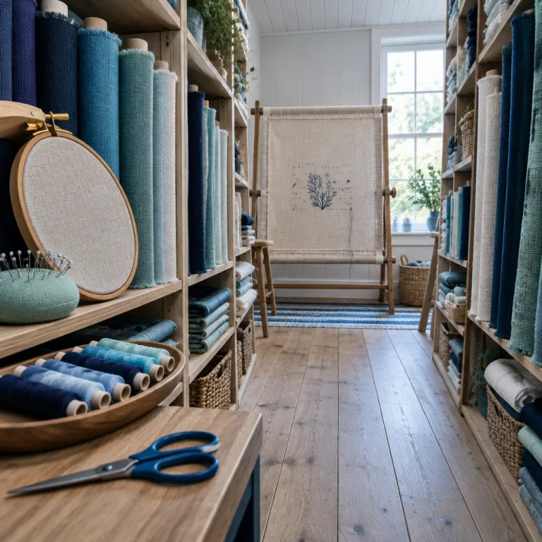 Canevas de broderie en coton et lin : la base textile des créations d’exception