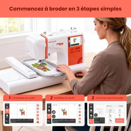 Test Poolin EOC03 : la brodeuse abordable qui donne envie de se lancer (mais pas sans défauts)