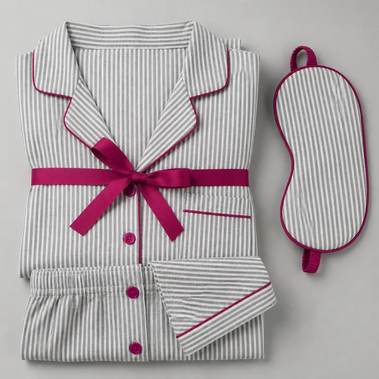 Pyjamas en coton pour femmes : du patron sur mesure au vêtement de nuit d’exception