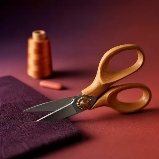 Quand les ciseaux à bois inspirent la précision des créateurs textile exigeants