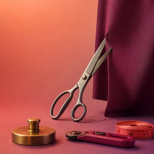 Au dernier coup de ciseaux : l’art de trancher net dans la création textile exigeante