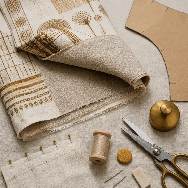 Tissu wax en coton et lin : l’allié haute couture des créateurs exigeants