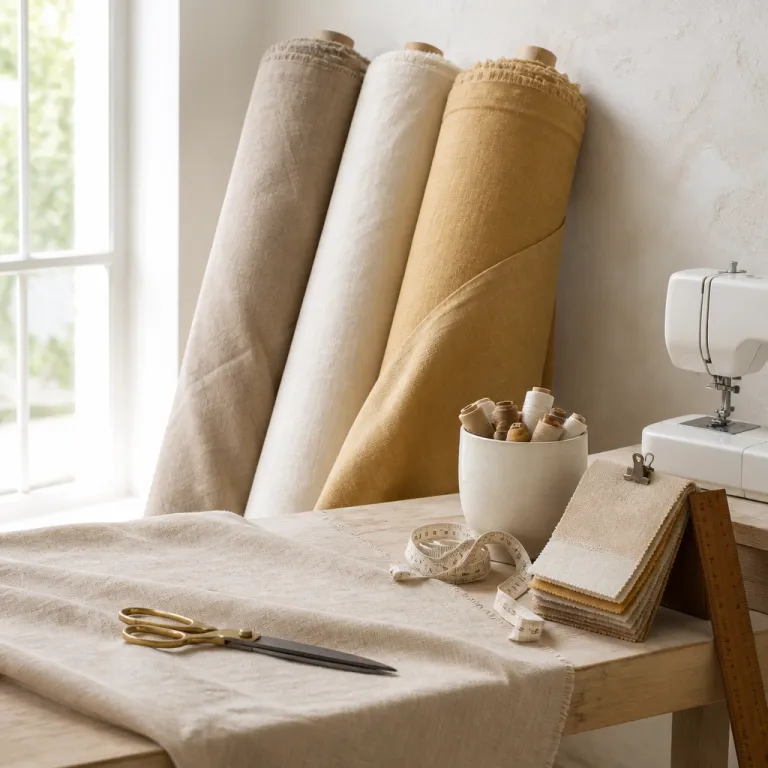 Lin tissu : l’allié essentiel des créateurs textile exigeants