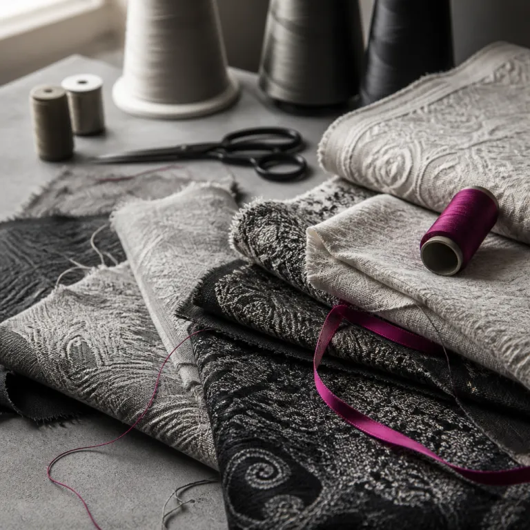 Tissu jacquard : l’étoffe d’exception pour sublimer vos projets couture haut de gamme