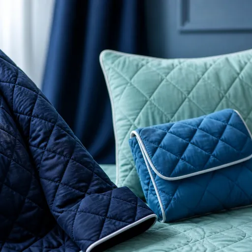 Tissu matelassé : l’allié couture des vestes, accessoires et décors haut de gamme