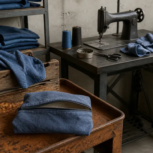 Transformer un vieux drap en pochette zippée : le projet qui ne demande qu'un après-midi